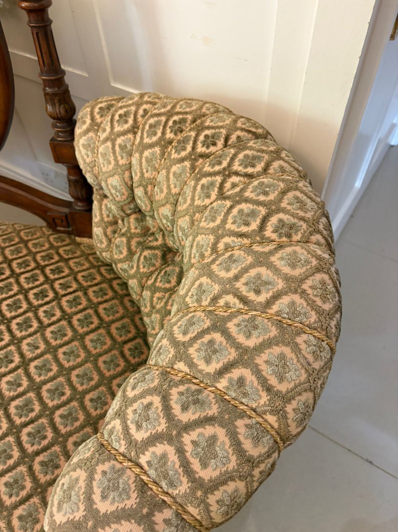 Exhibition Quality Antique Victorian Carved Walnut 9 Piece Suite - Image 18